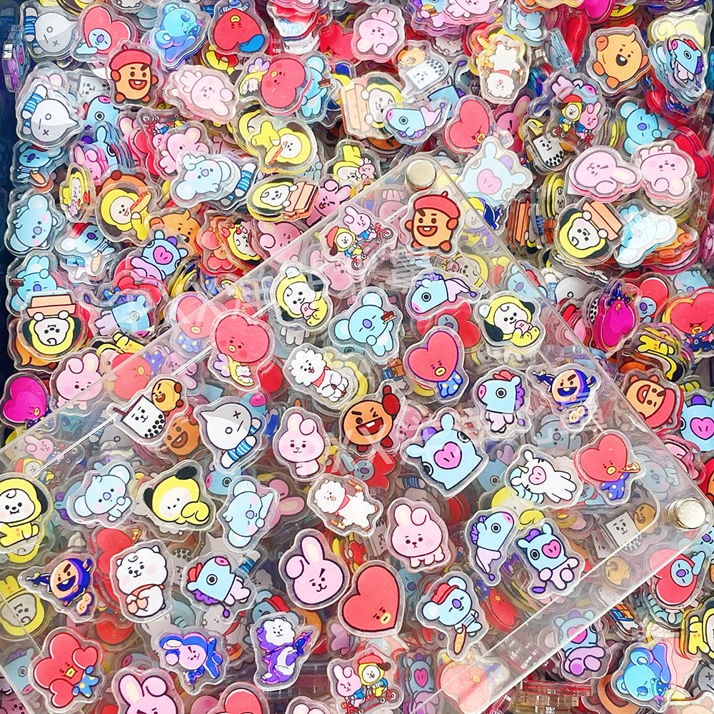 Art Craft Accessories - BT21 2cm exquisite acrylic sheets, handmade
