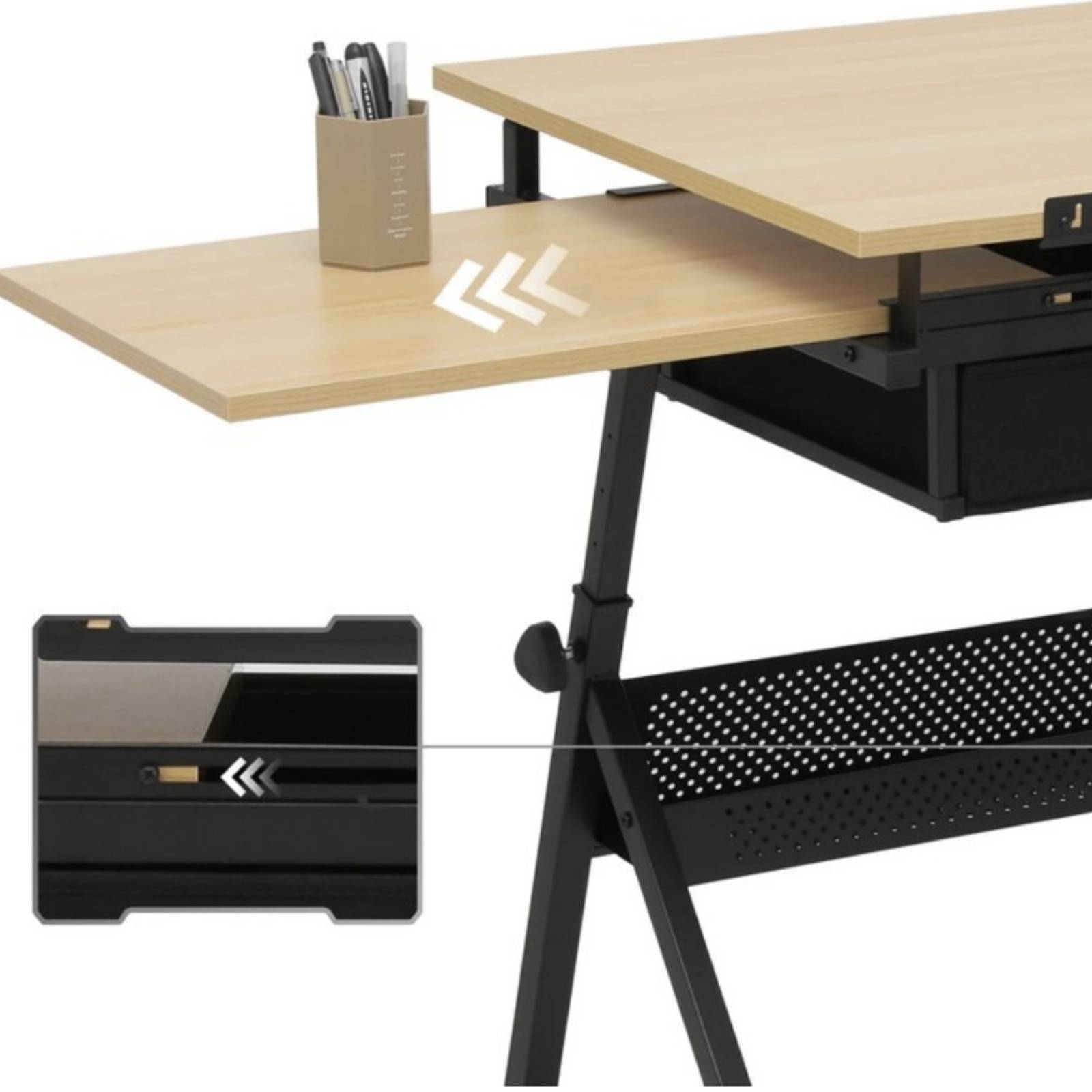 Art & Craft Paper Ideas For Kids - Drafting Table Versatile Drafting Table with