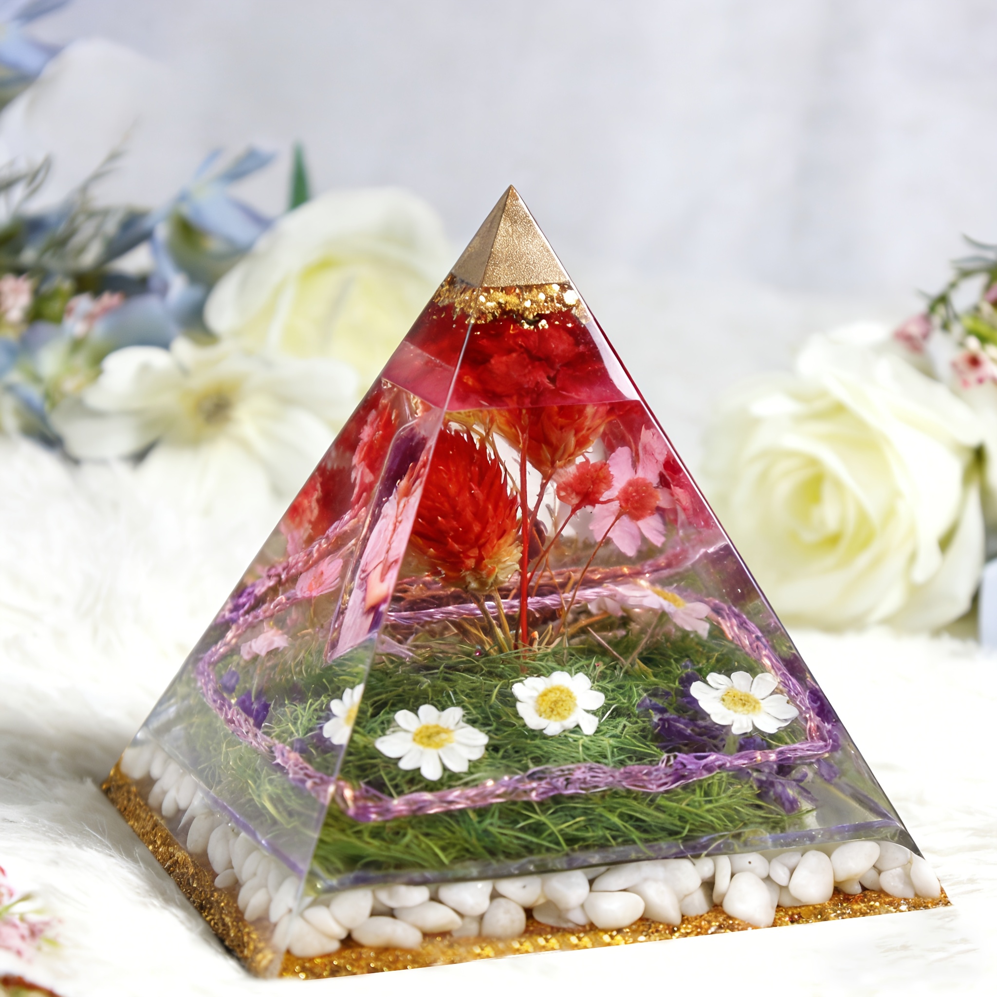 5pc - Pyramid Resin Molds of V - đánh giá và giá Art Craft Model