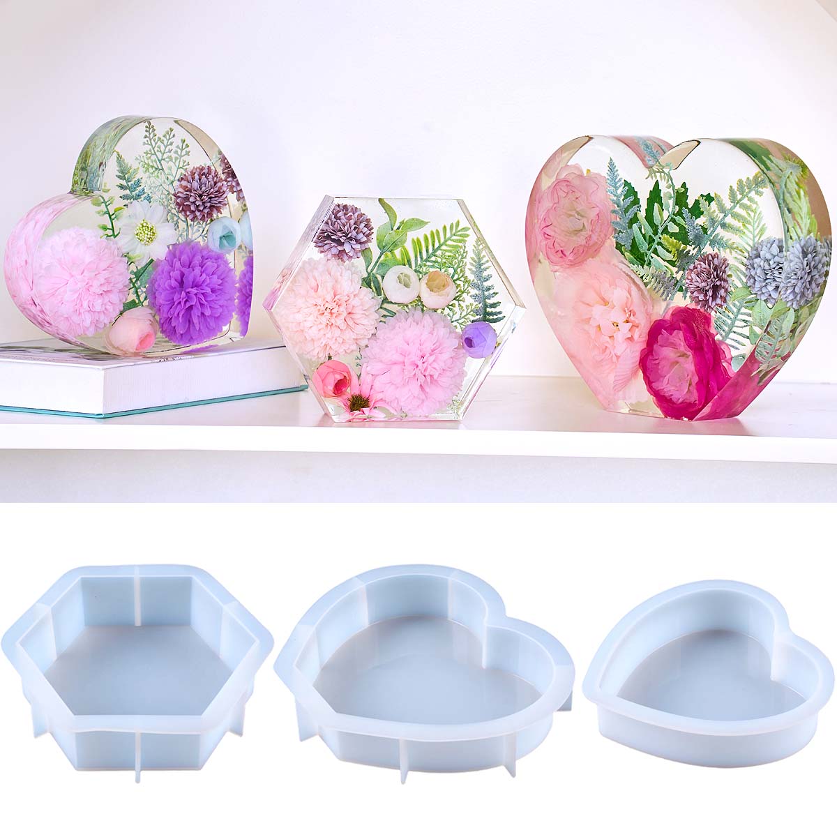 Large Love Silicone Mold DIY H - đánh giá và giá Art Craft Model