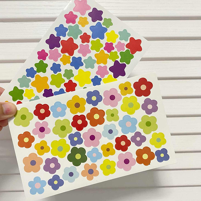 10PCS Colorful Star Flower Hea - đánh giá và giá Art Craft For 3 Year Old