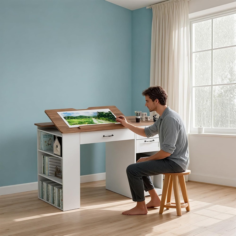 Adjustable Art Table with Stor - đánh giá và giá Art & Craft Paper Ideas For Kids