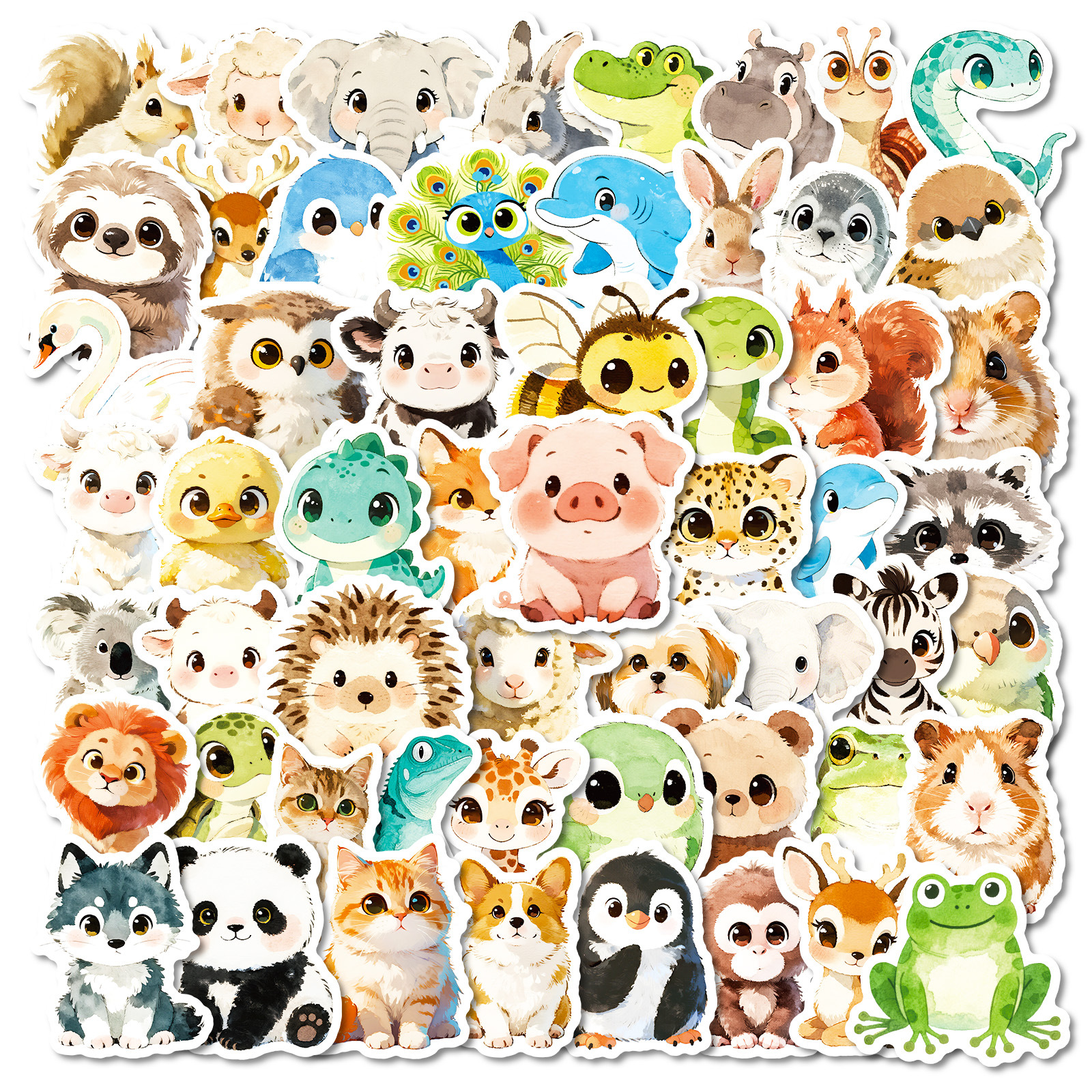 56Pcs Cute Animal Cartoon Graf - đánh giá và giá Art Craft For 3 Year Old
