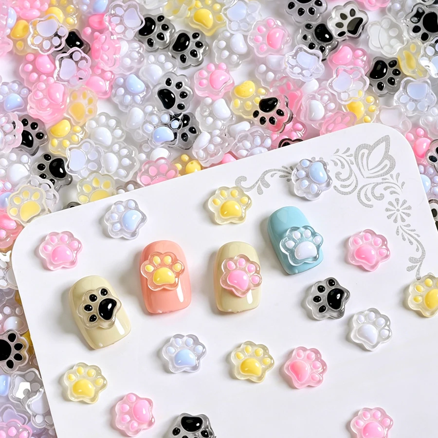 50Pcs Cute Cat Paws Ladybug Bu - đánh giá và giá Art Craft Ladybug