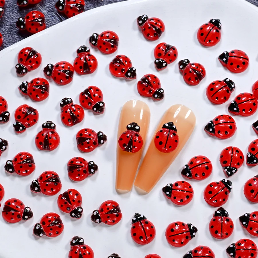 50Pcs Cute Cat Paws Ladybug Bu - đánh giá và giá Art Craft Ladybug