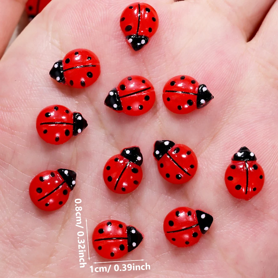 50Pcs Cute Cat Paws Ladybug Bu - đánh giá và giá Art Craft Ladybug