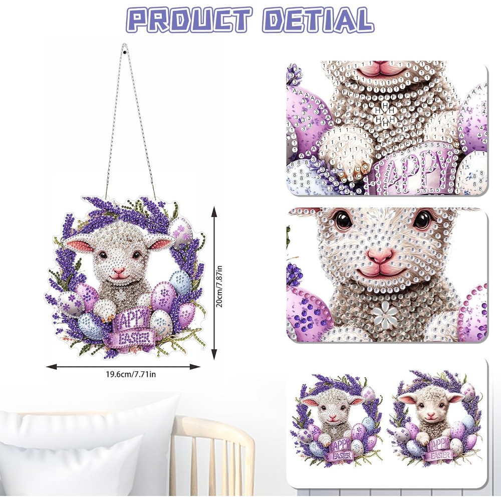 Easter DIY Diamond Painting Ki - đánh giá và giá Art Craft Easter