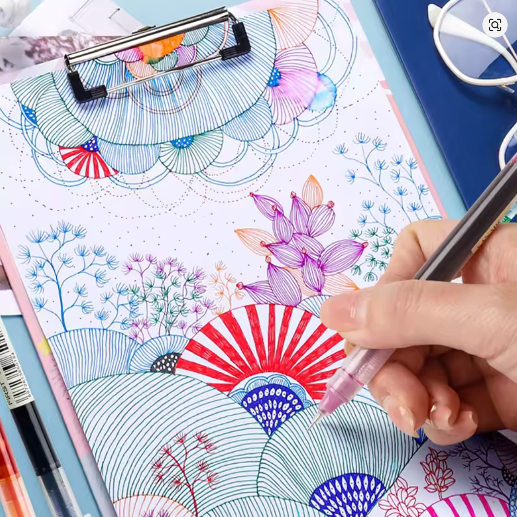 12+1 Colors Straight Liquid Ge - đánh giá và giá Art Craft Notebook