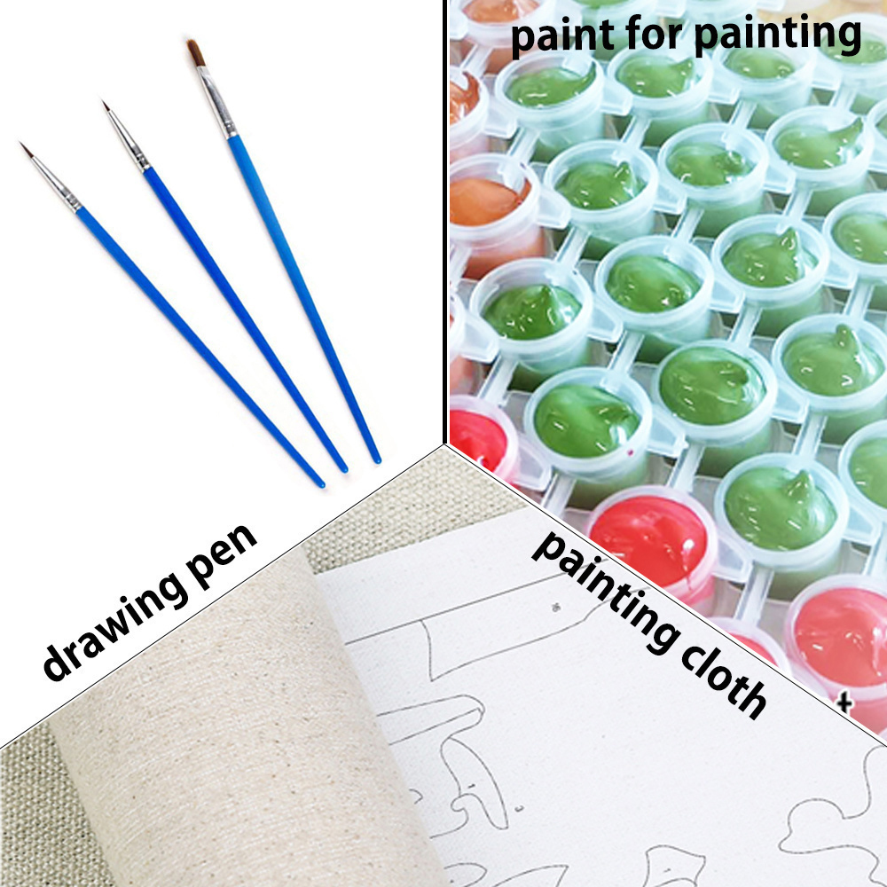 Acrylic Painting By Numbers Fo - đánh giá và giá Art And Craft Numbers