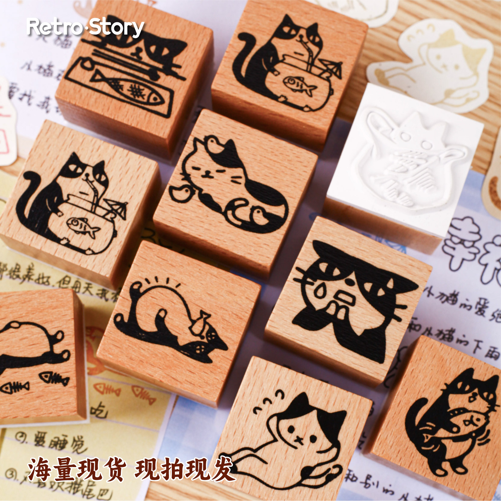 1pc Alphabet Stamps Vintage Wo - đánh giá và giá Rubber Stamp Blank