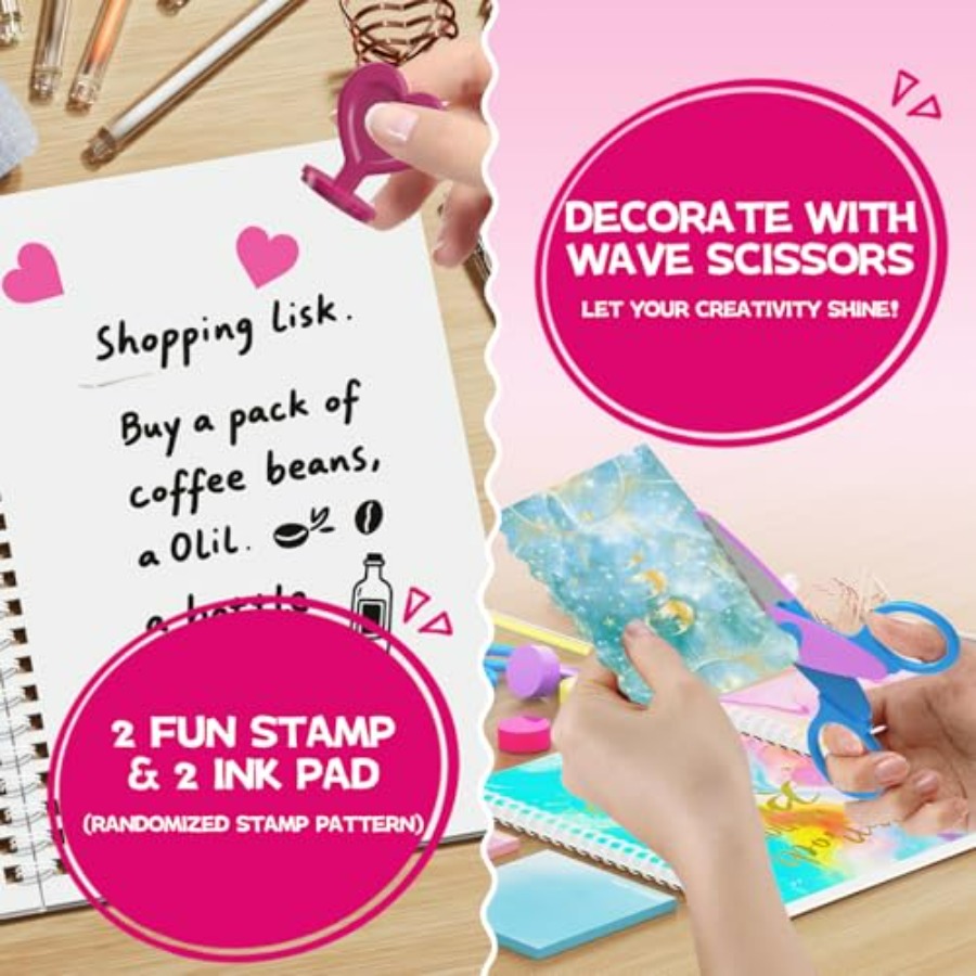 2-Pack DIY Journal Kit for Gir - đánh giá và giá Art Craft Ideas For Kids