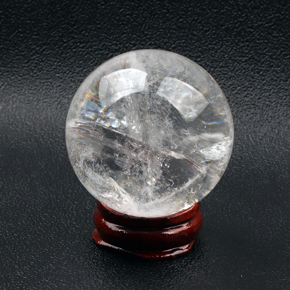 45 Mm A+ Rock Quartz Ball Hand - đánh giá và giá Art Craft Easter