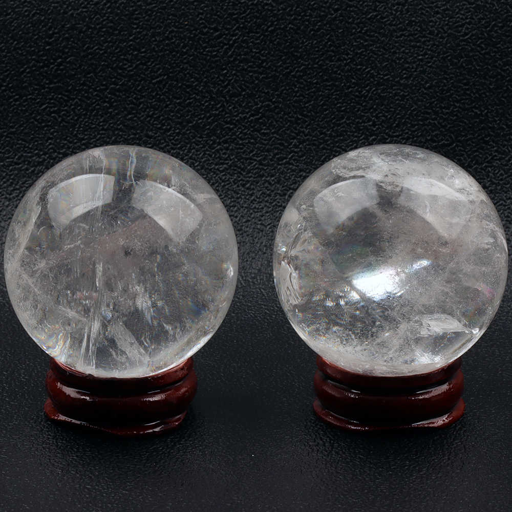 45 Mm A+ Rock Quartz Ball Hand - đánh giá và giá Art Craft Easter