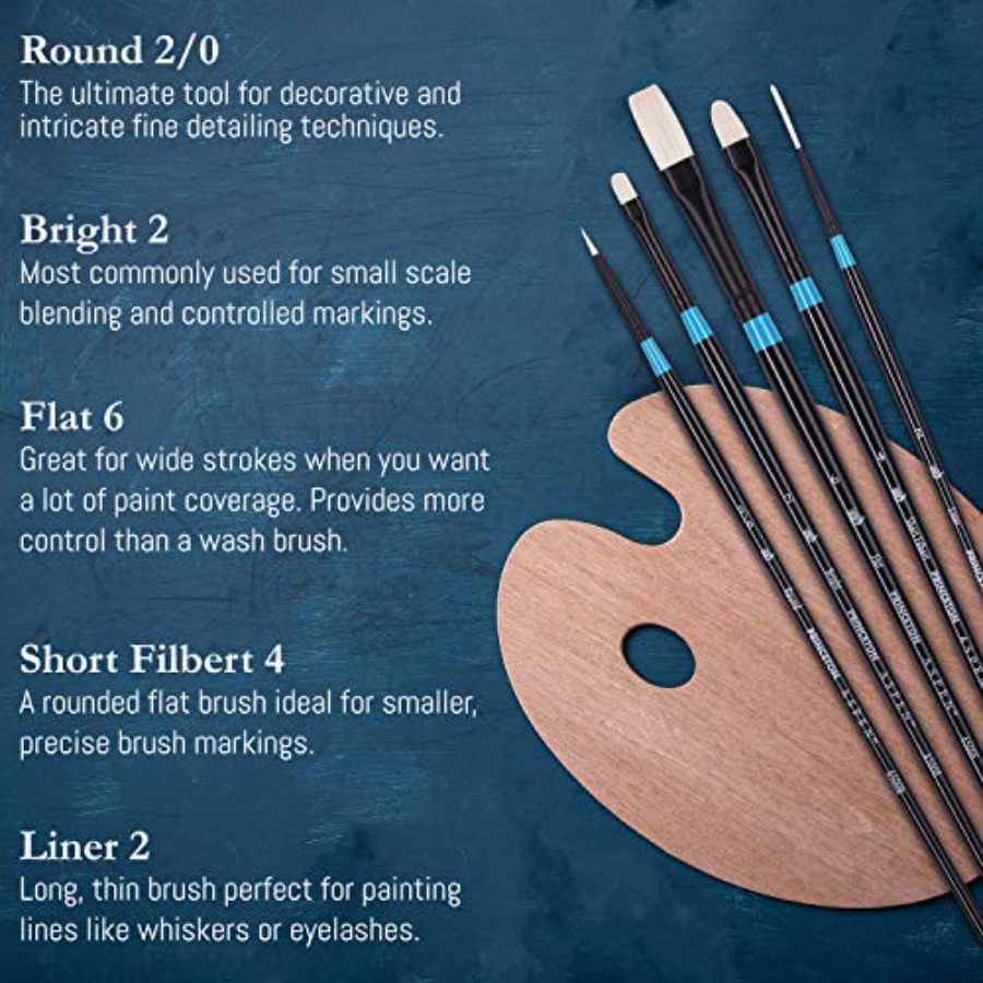 Aspen 6500 Series 5pc Professi - đánh giá và giá Gouache Paint Set