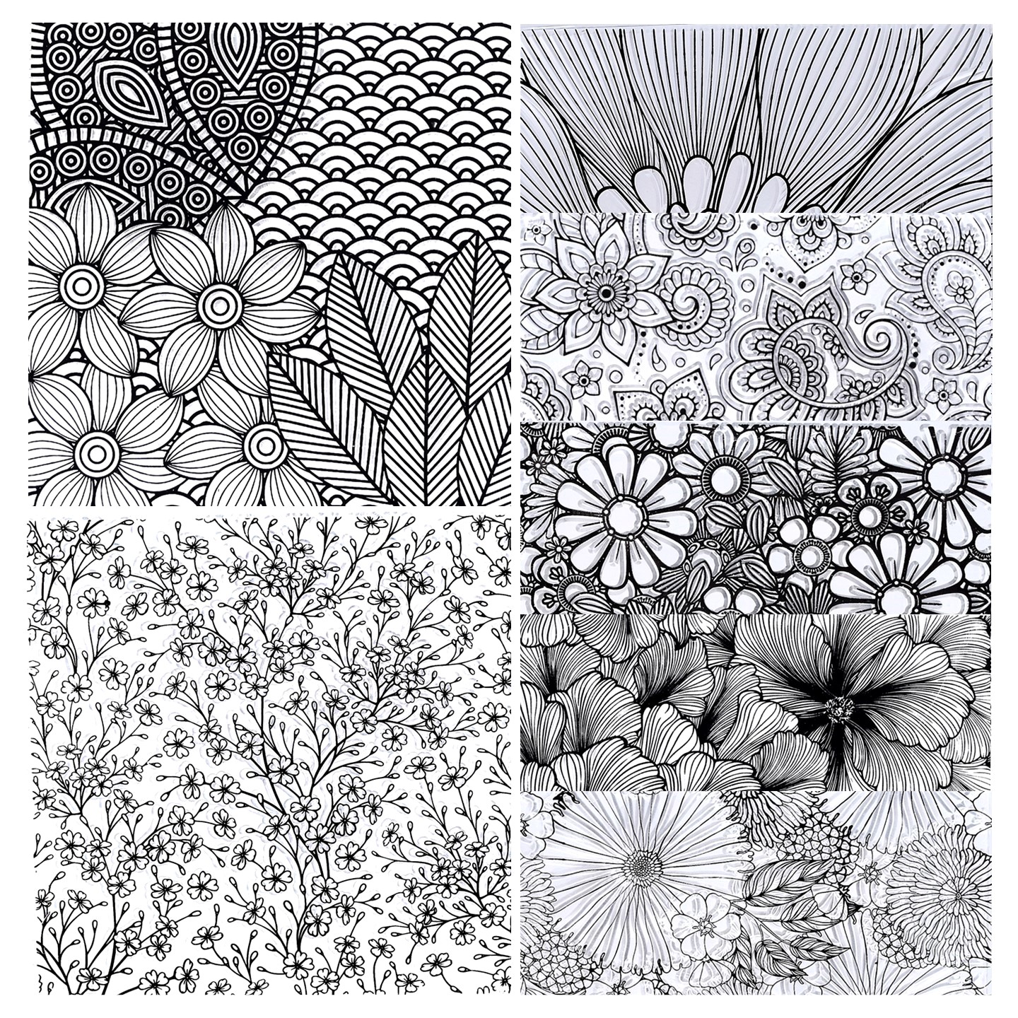 SNASAN Flowers Texture DIY Emb - đánh giá và giá Rubber Stamp Blank