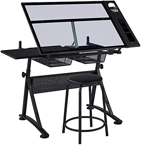 Drafting Table w/Stool Height  - đánh giá và giá Art & Craft Paper Ideas For Kids