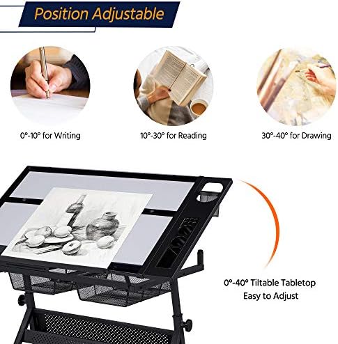 Drafting Table w/Stool Height  - đánh giá và giá Art & Craft Paper Ideas For Kids