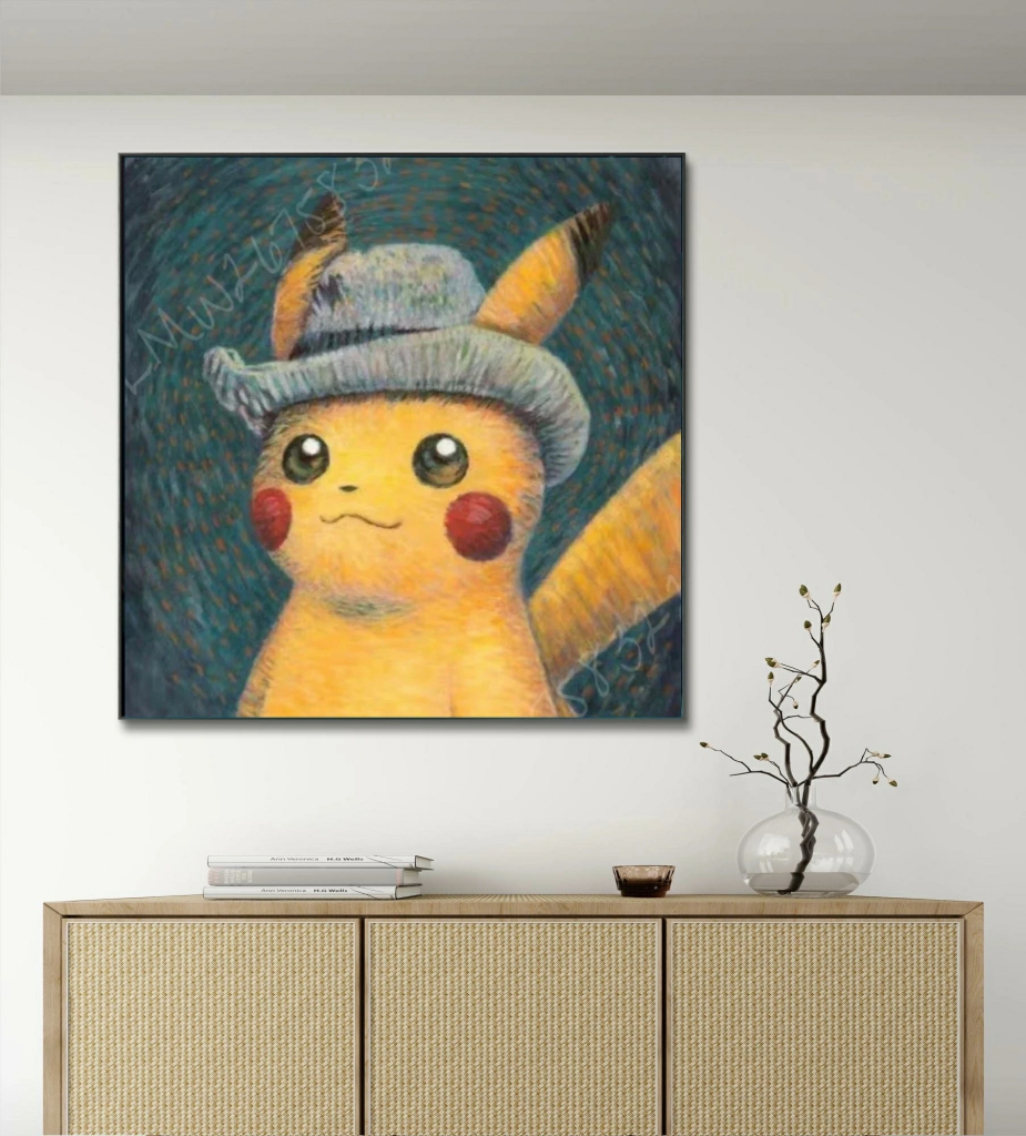 Van Gogh Museum Pokemon Anime  - đánh giá và giá Art Craft Museum