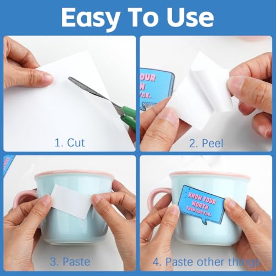 Double Sided Adhesive Sheets f - đánh giá và giá Art Craft Decoration