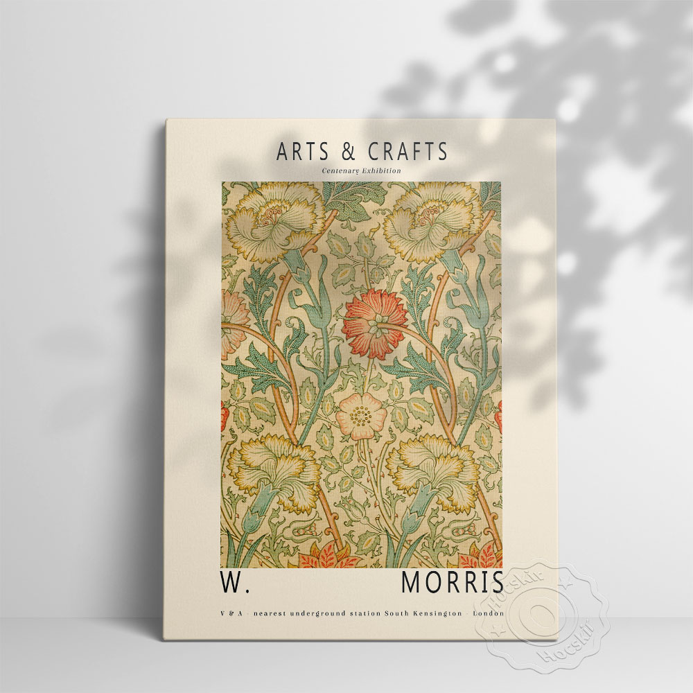 William Morris Exhibition Post - đánh giá và giá Art Craft Museum