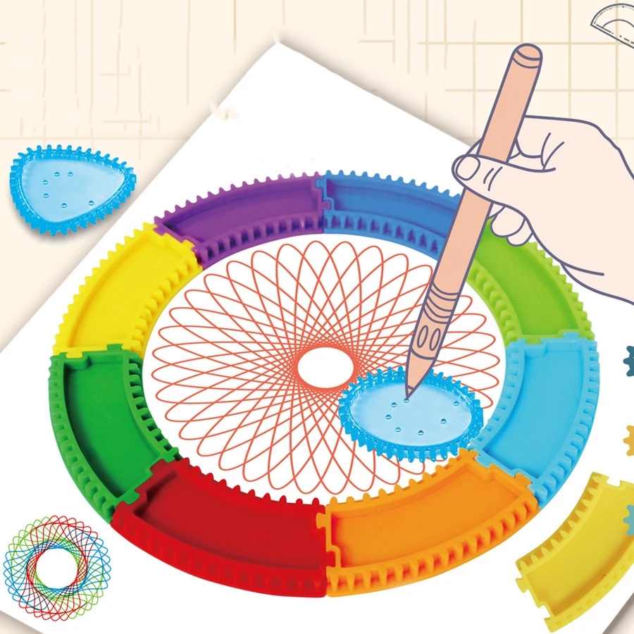 Funny Spirograph Drawing Toys  - đánh giá và giá Art Craft For 3 Year Old