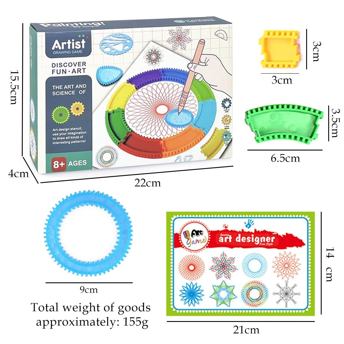 Funny Spirograph Drawing Toys  - đánh giá và giá Art Craft For 3 Year Old