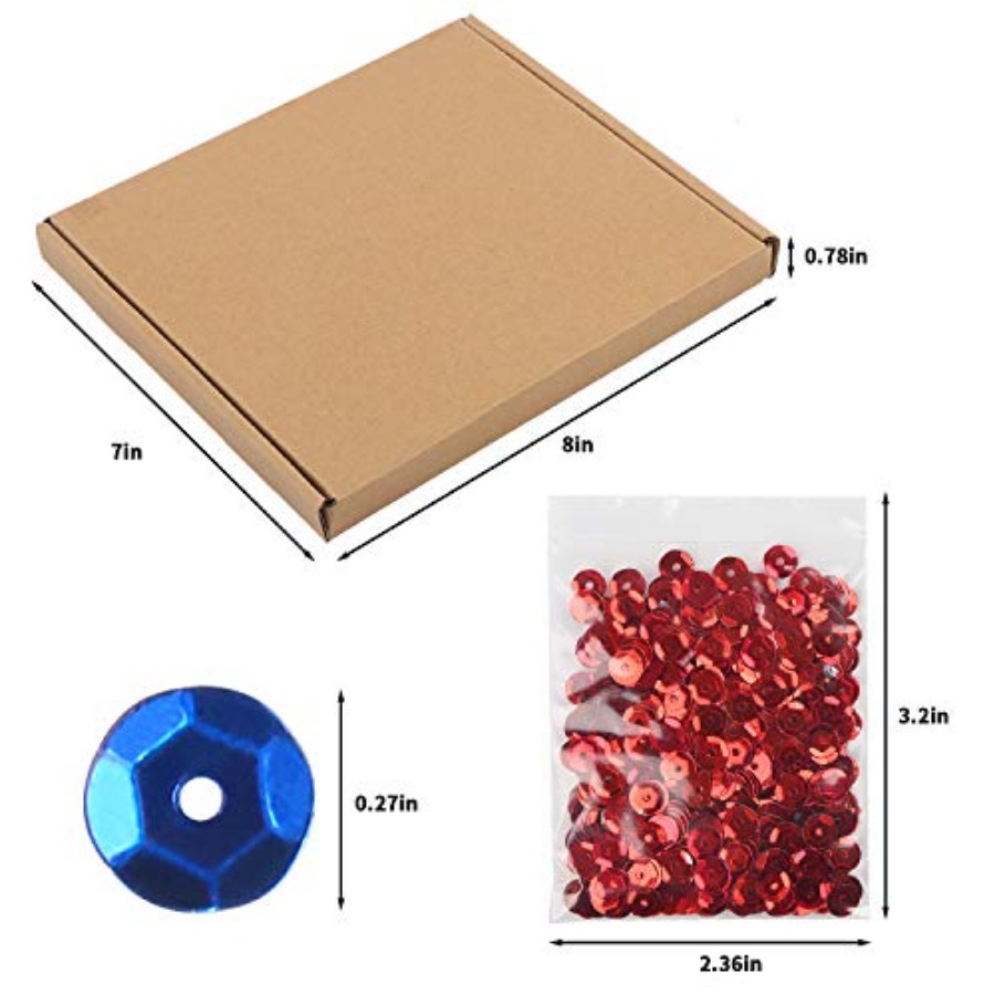 16000PCS Loose Sequins Bulk, 6 - đánh giá và giá Art Craft Easter