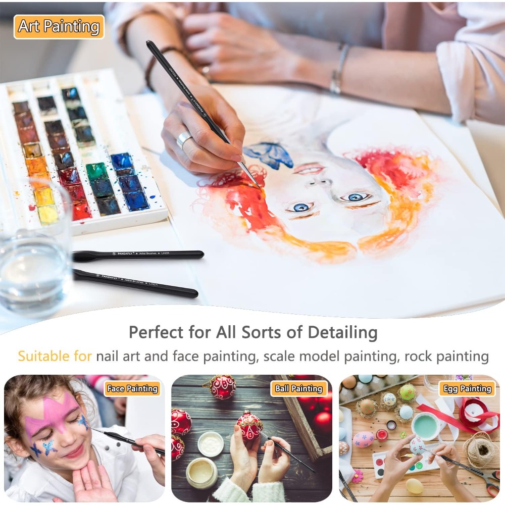 Professional Detail Paint Brus - đánh giá và giá Gouache Paint Set