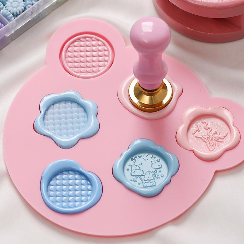 Wax Seal Stamp Silicone Mold P - đánh giá và giá Rubber Stamp Blank