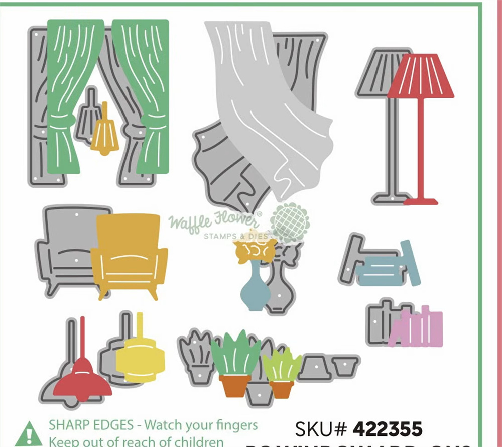 Gardening Add-On Die Set Metal - đánh giá và giá Rubber Stamp Blank