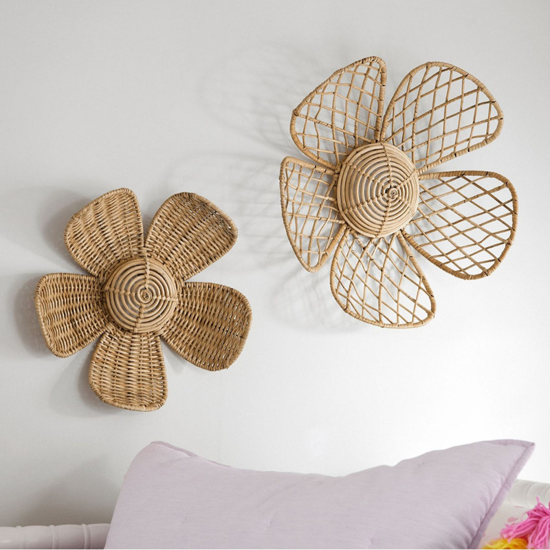 Nordic Woven Rattan Flower Wal - đánh giá và giá Art Craft Furniture