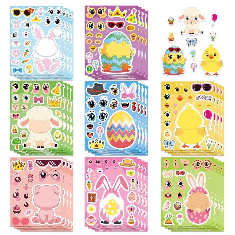 DIY Cartoon Easter Egg Puzzle  - đánh giá và giá Art Craft Easter