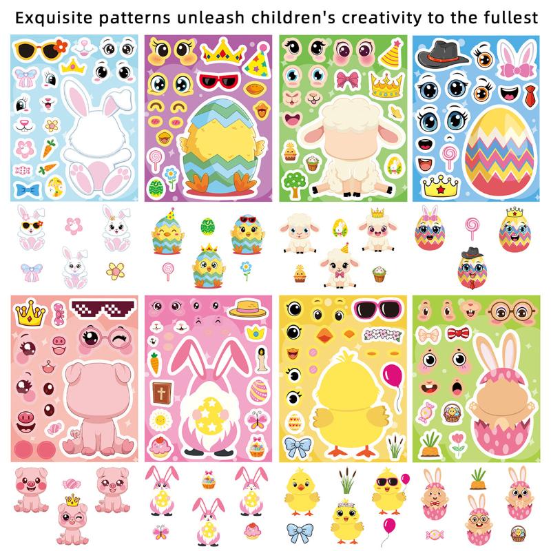 DIY Cartoon Easter Egg Puzzle  - đánh giá và giá Art Craft Easter