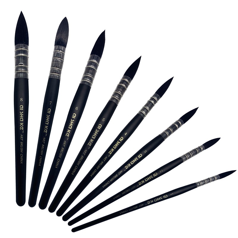 1pc Mop Watercolor Paint Brush - đánh giá và giá Gouache Paint Set