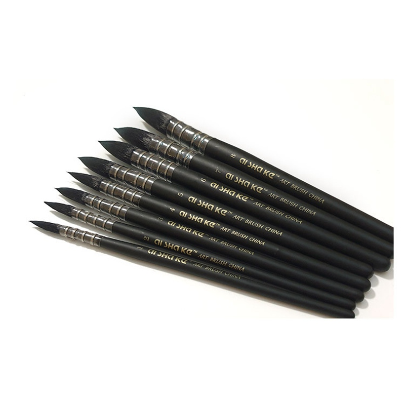 1pc Mop Watercolor Paint Brush - đánh giá và giá Gouache Paint Set