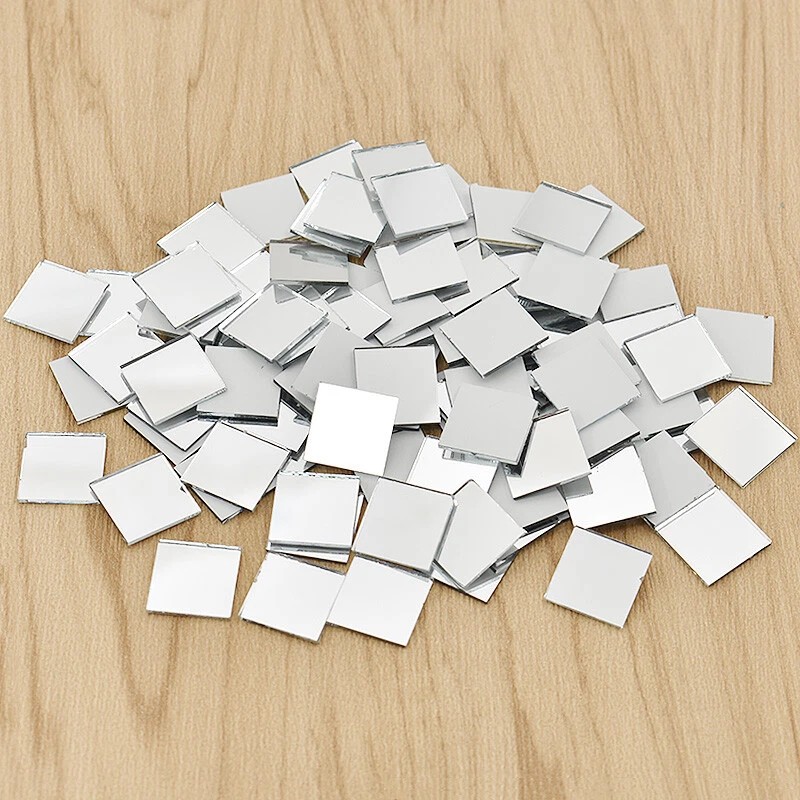 10*10MM 100Pcs Self-Adhesive G - đánh giá và giá Art Craft Mirror