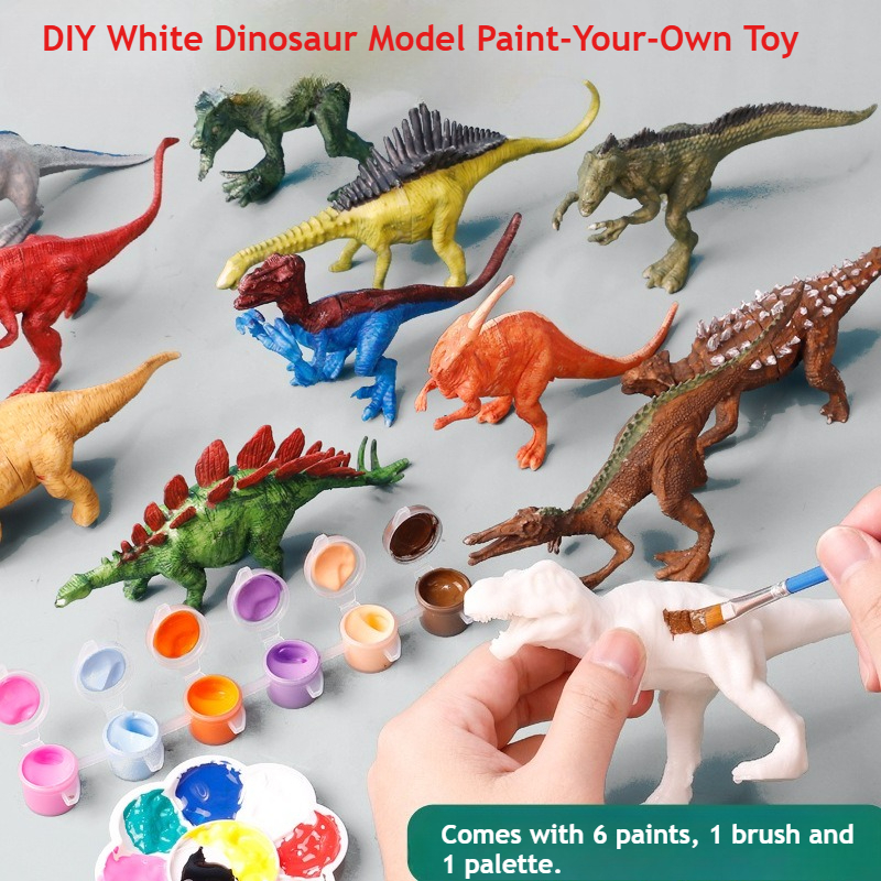 Paint Your Own Dinosaur Kit 8  - đánh giá và giá Art Craft For 3 Year Old