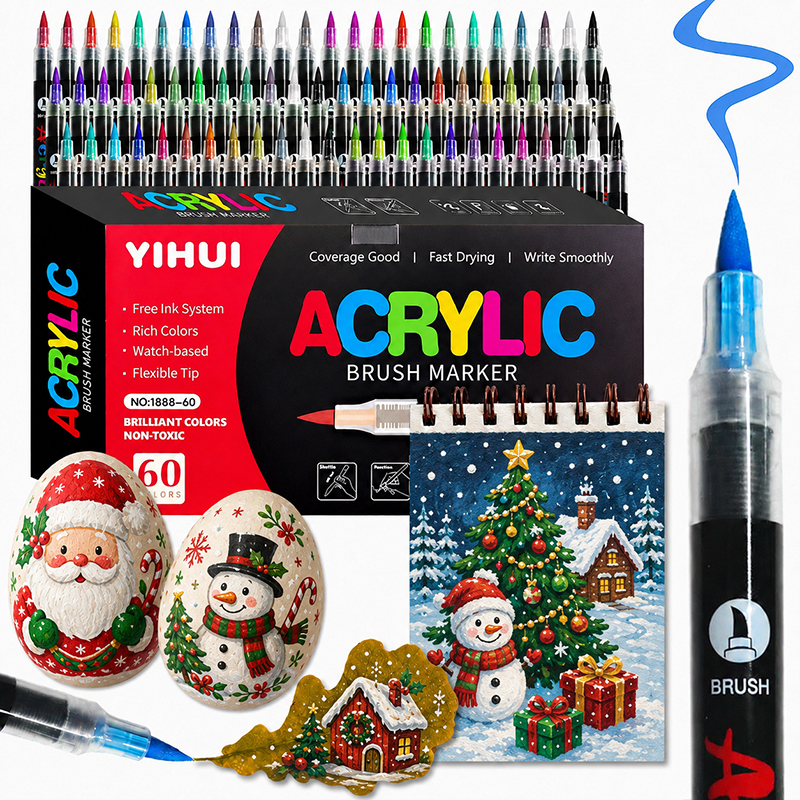 12-60 Colors Acrylic Paint Mar - đánh giá và giá Art Craft Easter