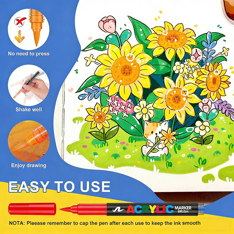 12-60 Colors Acrylic Paint Mar - đánh giá và giá Art Craft Easter
