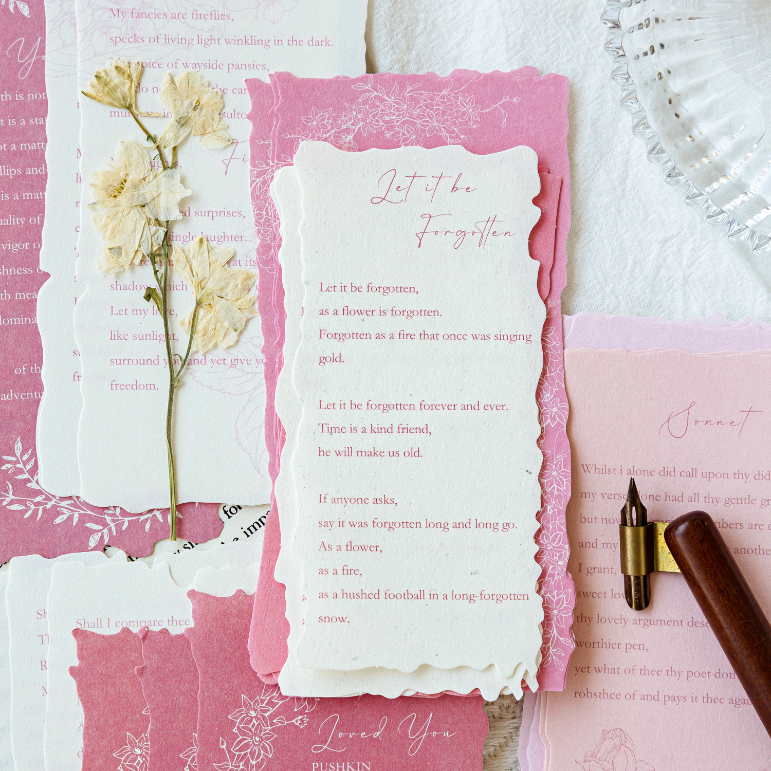 30pcs Retro Material Message D - đánh giá và giá Art Craft Background