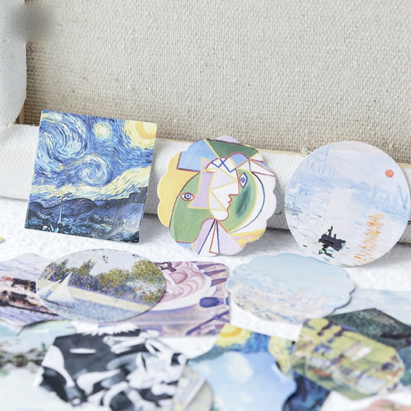 46pcs Art Museum Boxed Sticker - đánh giá và giá Art Craft Museum