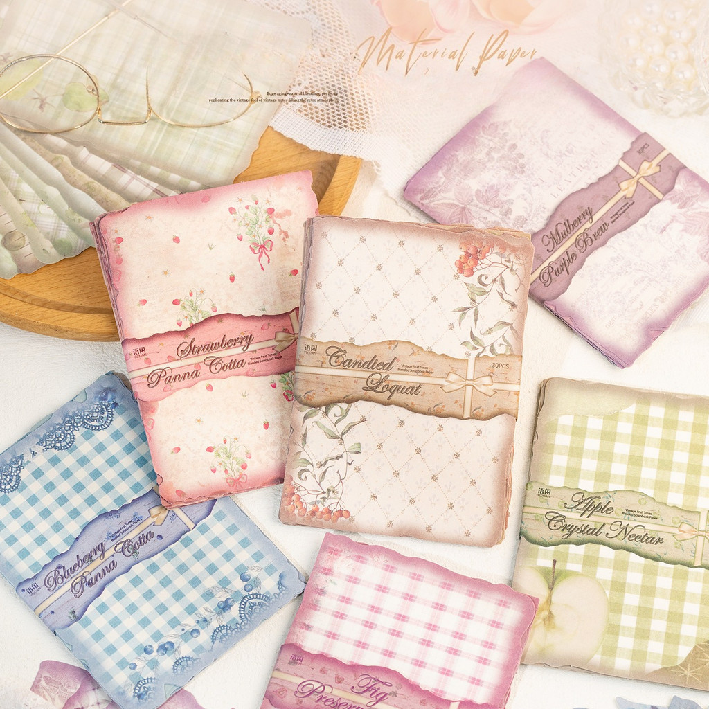 30sheets Vintage Scrapbook Pap - đánh giá và giá Art Craft Background
