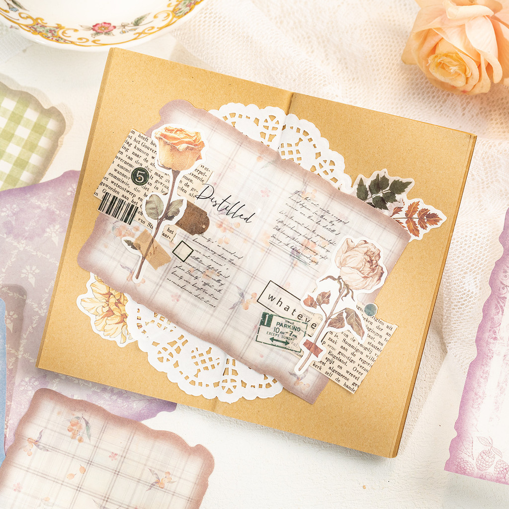 30sheets Vintage Scrapbook Pap - đánh giá và giá Art Craft Background
