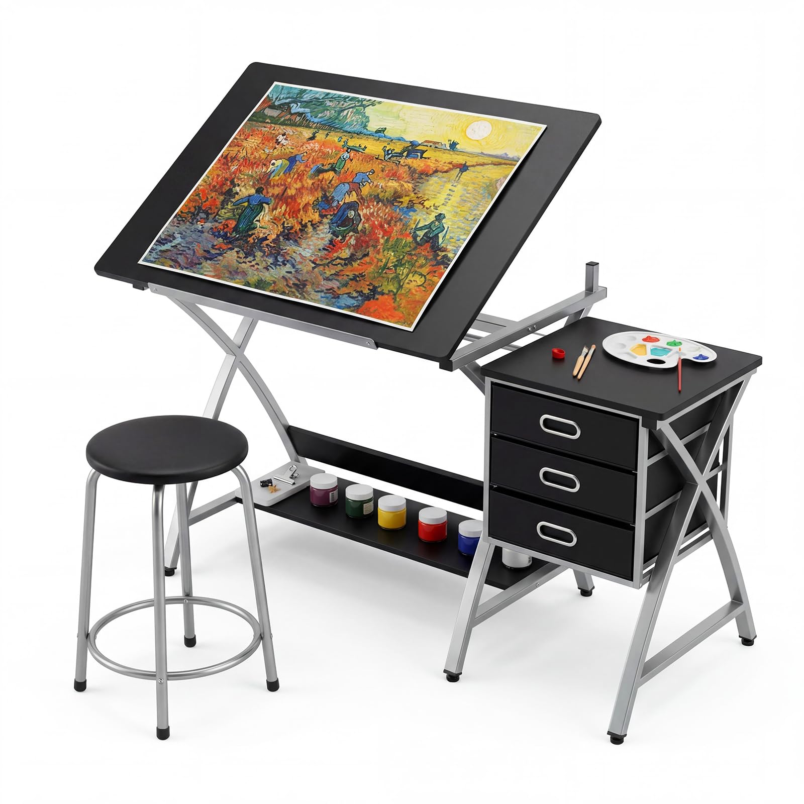 Tabletop Adjustable Drafting T - đánh giá và giá Art & Craft Paper Ideas For Kids