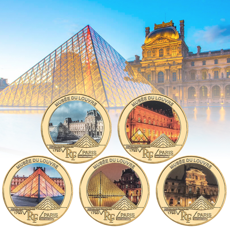 Louvre Museum Gold Foil Commem - đánh giá và giá Art Craft Museum