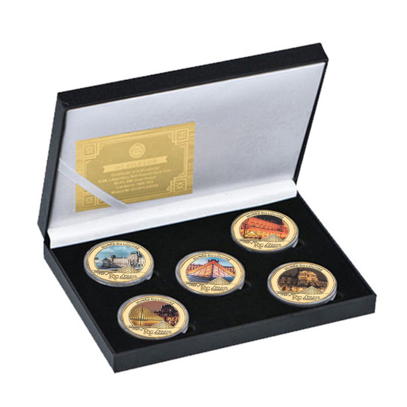 Louvre Museum Gold Foil Commem - đánh giá và giá Art Craft Museum