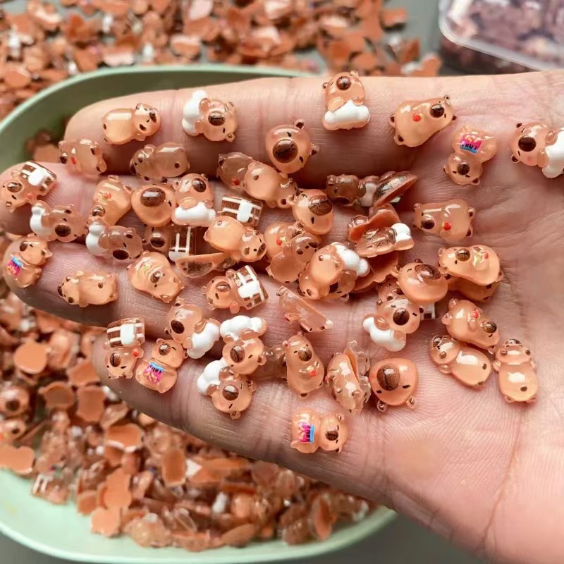 100pcs Mini Capybara Decoratio - đánh giá và giá Art Craft Easter