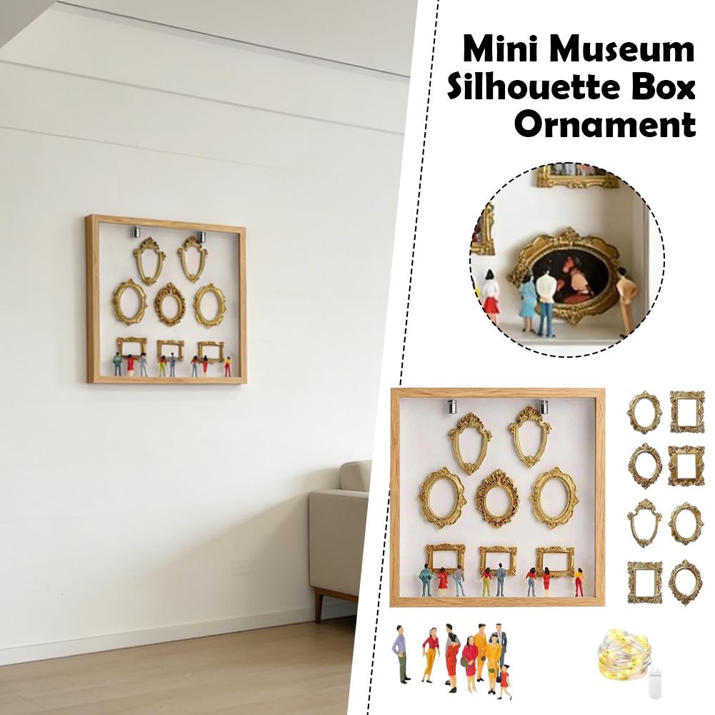 Mini Museum Silhouette Box DIY - đánh giá và giá Art Craft Museum