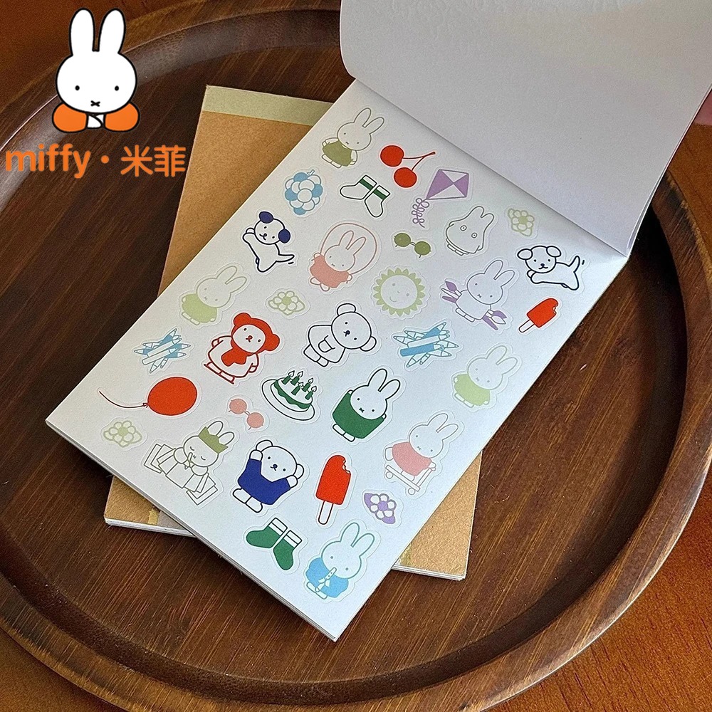Cute Miffy Sticker Book DIY Jo - đánh giá và giá Art Craft Notebook