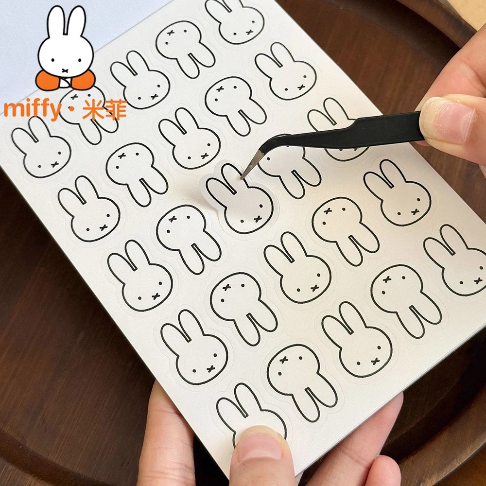 Cute Miffy Sticker Book DIY Jo - đánh giá và giá Art Craft Notebook
